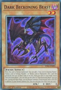Structure Deck Sacred Beasts Tcg Collector Nz: Dark Beckoning Beast [SDSA-EN003] Common