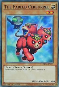 Structure Deck Sacred Beasts Tcg Collector Nz: The Fabled Cerburrel [SDSA-EN017] Common