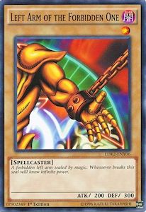 Legendary Decks Ii Unlimited Tcg Collector Nz: Left Arm of the Forbidden One [LDK2-ENY06] Common
