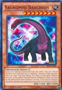 Sr04 Dinosmashers Fury Structure Deck Unlimited Tcg Collector Nz: Sauropod Brachion [SR04-EN008] Common