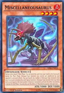 Sr04 Dinosmashers Fury Structure Deck Unlimited Tcg Collector Nz: Miscellaneousaurus [SR04-EN014] Common