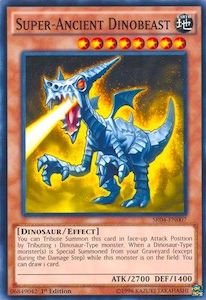 Sr04 Dinosmashers Fury Structure Deck Unlimited Tcg Collector Nz: Super-Ancient Dinobeast [SR04-EN007] Common