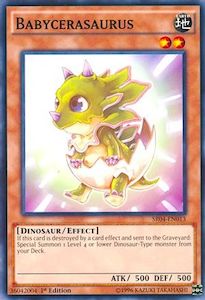 Sr04 Dinosmashers Fury Structure Deck Unlimited Tcg Collector Nz: Babycerasaurus [SR04-EN013] Common