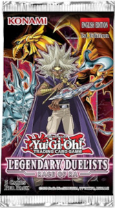 Yugioh! Booster Packs: Legendary Duelists: Rage of Ra *Sealed*