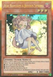 Maximum Gold Tcg Collector Nz: Ash Blossom & Joyous Spring (Alternate Art) [MAGO-EN011] Gold Rare