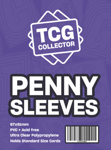 TCG Collector NZ - Penny Sleeves (Pack of 100) Clear