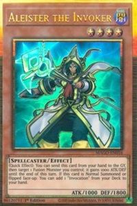 Aleister the Invoker (Alternate Art) [MAGO-EN016] Gold Rare