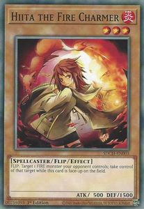 Structure Deck Spirit Chamers Tcg Collector Nz: Hiita the Fire Charmer [SDCH-EN003] Common