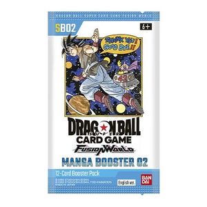 Dragon Ball Super Tcg Collector Nz: Dragon Ball Super Fusion World: Manga Booster Pack (SB02) *Sealed*