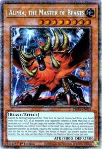 Phantom Rage Tcg Collector Nz: Alpha, the Master of Beasts (Starlight Rare) [PHRA-EN023] Starlight Rare