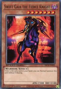 Speed Duel Battle City Box Tcg Collector Nz: Swift Gaia the Fierce Knight [SBCB-EN005] Common