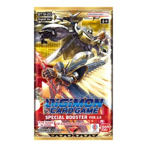 Digimon Card Game - Special Booster Display Version 2.5 Booster Pack (BT19-20) *Sealed*