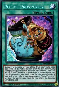 Blazing Vortex Tcg Collector Nz: Pot of Prosperity [BLVO-EN065] Secret Rare (US Print)
