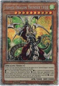 Blazing Vortex Tcg Collector Nz: Armed Dragon Thunder LV10 (Starlight Rare) [BLVO-EN001] Starlight Rare