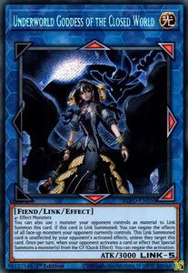 Blazing Vortex Tcg Collector Nz: Underworld Goddess of the Closed World [BLVO-EN050] Secret Rare
