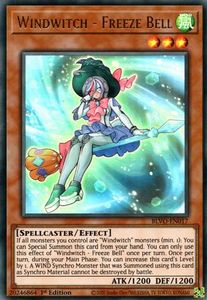 Blazing Vortex Tcg Collector Nz: Windwitch - Freeze Bell [BLVO-EN017] Ultra Rare