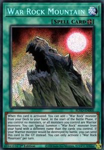 Blazing Vortex Tcg Collector Nz: War Rock Mountain [BLVO-EN000] Secret Rare