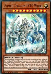 Blazing Vortex Tcg Collector Nz: Armed Dragon LV10 White [BLVO-EN005] Ultra Rare