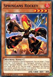 Blazing Vortex Tcg Collector Nz: Springans Rockey [BLVO-EN006] Common