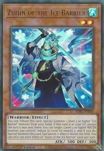 Structure Deck Freezing Chains Tcg Collector Nz: Zuijin of the Ice Barrier [SDFC-EN005] Ultra Rare