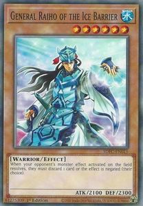 Structure Deck Freezing Chains Tcg Collector Nz: General Raiho of the Ice Barrier [SDFC-EN015] Common