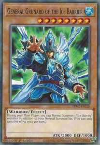 Structure Deck Freezing Chains Tcg Collector Nz: General Grunard of the Ice Barrier [SDFC-EN018] Common
