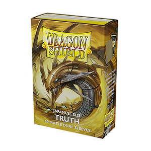 Card Sleeves Yu Gi Oh Sized: Dragonshield Sleeves - DUAL Truth Matte (Japanese Size)
