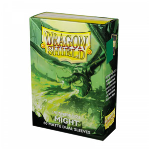 Dragonshield Sleeves - DUAL Might Matte (Japanese Size)