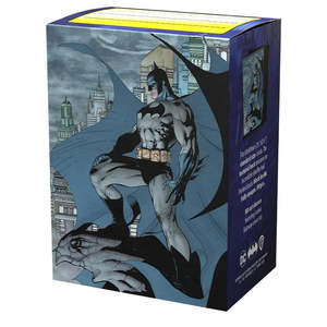 Card Sleeves Standard Sized Tcg Collector Nz: Dragonshield Sleeves - Batman Series: No.5 Batman (Matte Dual Art) (Standard Sized)