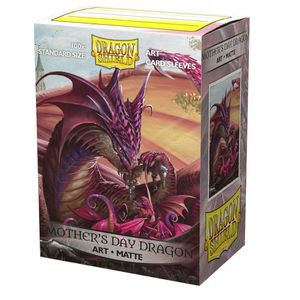 Dragonshield Sleeves - Mother's Day Dragon Art Sleeves (Standard Size 100 Pack)