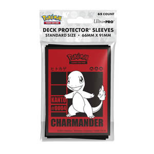 Ultra Pro - Pokemon Deck Protector Sleeves: Charmander (Standard Sized) (65CT)