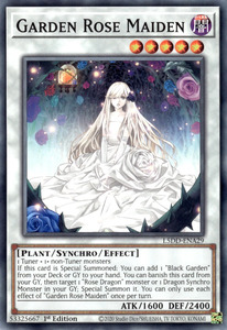 Yu Gi Oh Singles Tcg Collector Nz: Garden Rose Maiden [L5DD-ENA29] Common
