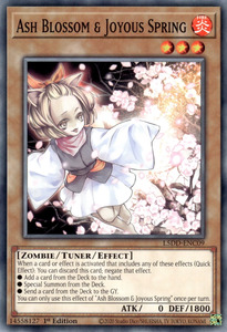 Yu Gi Oh Singles Tcg Collector Nz: Ash Blossom & Joyous Spring (L5DD-ENC09) [L5DD-ENC09] Common