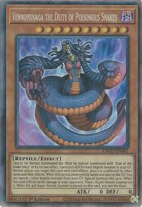 Ancient Guardians Tcg Collector Nz: Vennominaga the Deity of Poisonous Snakes (Collector's Rare) [ANGU-EN041] Collector's Rare