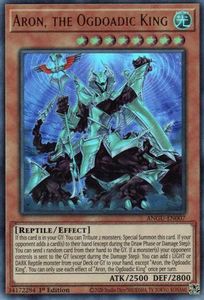 Ancient Guardians Tcg Collector Nz: Aron, the Ogdoadic King (Ultra Rare) [ANGU-EN007] Ultra Rare