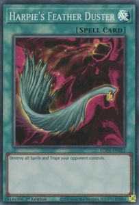 Harpie's Feather Duster [EGO1-EN022] Super Rare