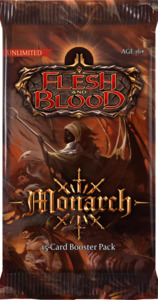 Flesh and Blood TCG: Monarch Unlimited Booster Pack *Sealed*