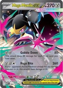 Pokemon Singles Tcg Collector Nz: Mega Mawile ex 094/132 [ME01 Mega Evolution] (Holofoil)
