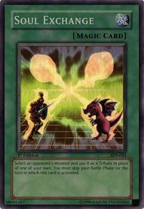 Vintage Yu Gi Oh Cards Tcg Collector Nz: Soul Exchange [SDY-A041] Super Rare