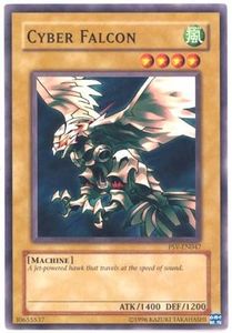 Vintage Yu Gi Oh Cards Tcg Collector Nz: Cyber Falcon [PSV-EN047] Common