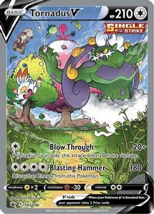 Pokemon Tcg Sword Shield Chilling Reign Tcg Collector Nz: Tornadus V (185/198) [Sword & Shield: Chilling Reign]