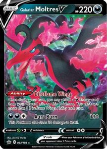 Pokemon Tcg Sword Shield Chilling Reign Tcg Collector Nz: Galarian Moltres V (097/198) [Sword & Shield: Chilling Reign]