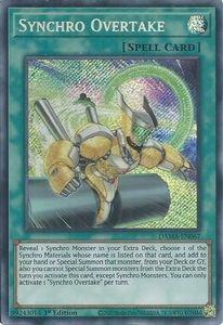 Dawn Of Majesty Tcg Collector Nz: Synchro Overtake [DAMA-EN067] Secret Rare