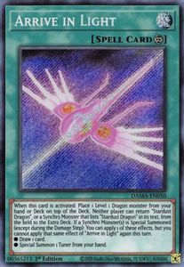 Arrive in Light [DAMA-EN050] Secret Rare
