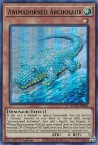 2021 Tin Of Ancient Battles Tcg Collector Nz: Animadorned Archosaur [MP21-EN062] Ultra Rare