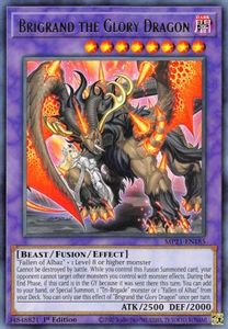2021 Tin Of Ancient Battles Tcg Collector Nz: Brigrand the Glory Dragon [MP21-EN185] Rare