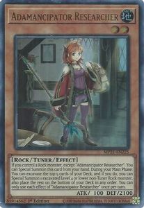 2021 Tin Of Ancient Battles Tcg Collector Nz: Adamancipator Researcher [MP21-EN225] Ultra Rare