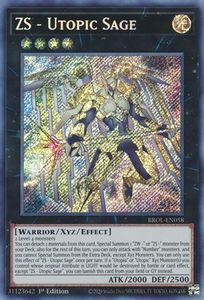 Brothers Of Legend Tcg Collector Nz: ZS - Utopic Sage [BROL-EN058] Secret Rare