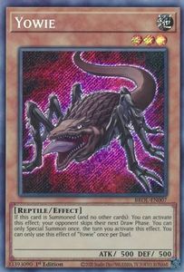 Brothers Of Legend Tcg Collector Nz: Yowie [BROL-EN007] Secret Rare