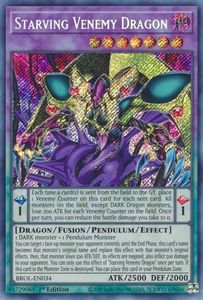 Starving Venemy Dragon [BROL-EN034] Secret Rare